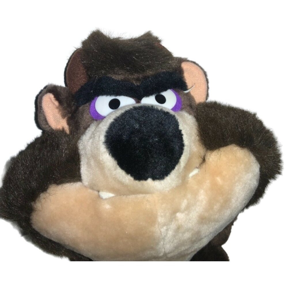 Warner Bros Looney Tunes Taz Tasmanian Devil 1993 Plush 24K Company 11 inch - Picture 2 of 7